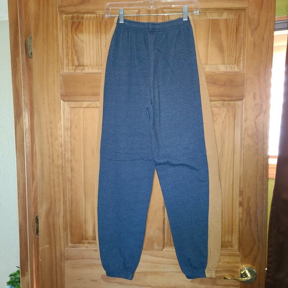 SO Blue/Mustard Yellow Jogger Sweatpants - Picture 2 of 3